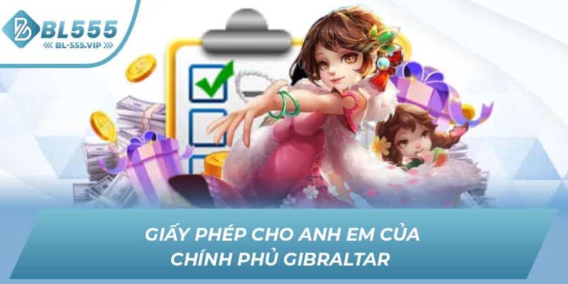 Giấy phép cho anh em của Chính phủ Gibraltar 