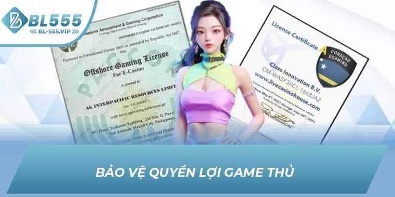 Bảo vệ quyền lợi game thủ 